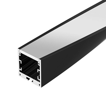 Профиль SL-ARC-3535-TWIST90R-400 BLACK алюм. Arlight 032682