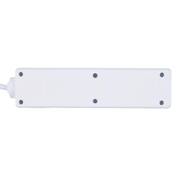 Удлинитель 3х3м с заземл. 16А Ultra S-GCU3-3B WHITE бел. Uniel UL-00010016