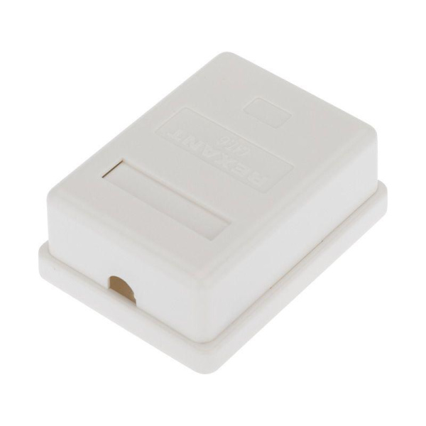 Розетка компьютерная 1-м ОП RJ45 (8P8C) кат.6 FTP экранир. Rexant 03-0142