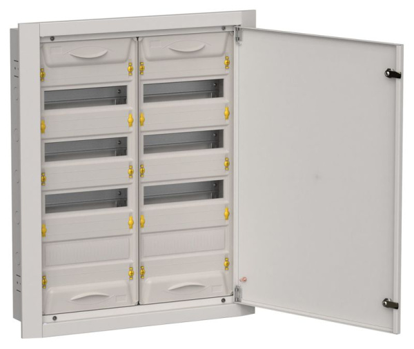 Корпус ЩРв-96 (2х48) TITAN 5 755х625х130 IP31 метал. сер. IEK TI5-50-V-2X048-31-7035