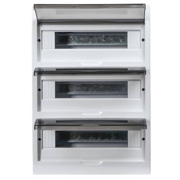 Корпус навесной ЩРН-Пк-45 Krepta 3 IP41 пластик. бел. IEK MKP12-N-04-45-41