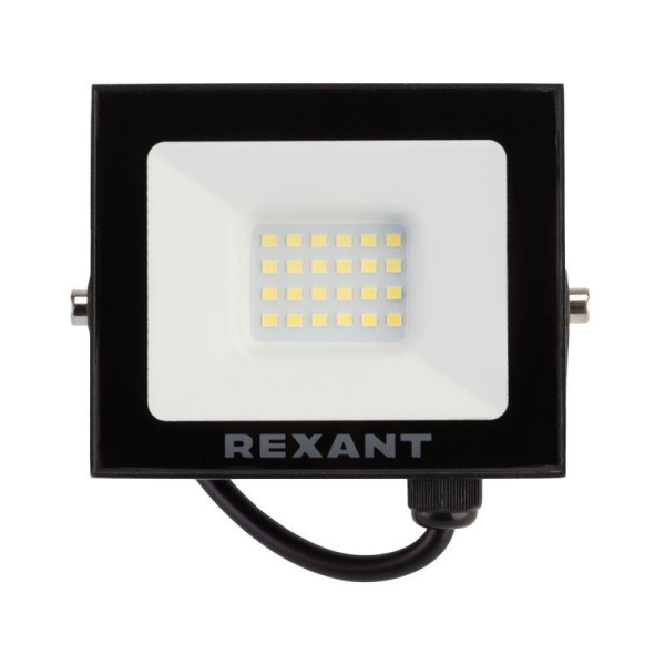 Прожектор светодиодный 30Вт 200-260В IP65 2400лм 6500К хол. бел. Rexant 605-003