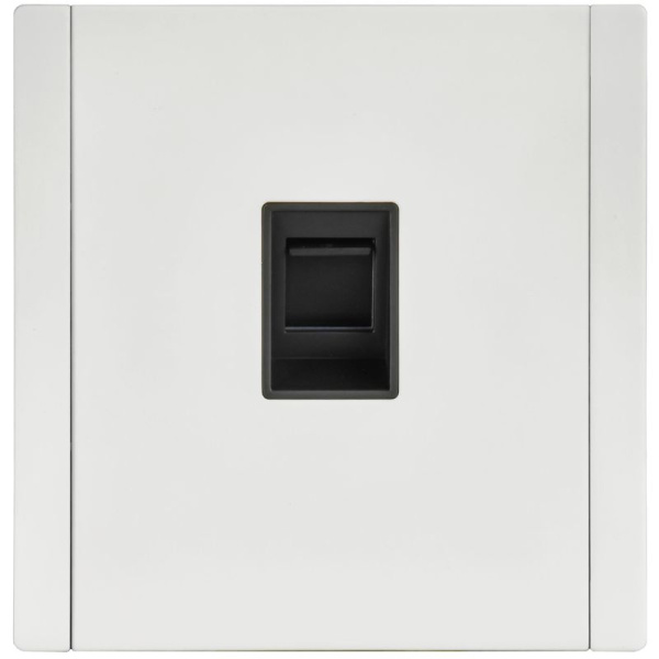 Розетка компьютерная FORTE&PIANO FP232M RJ45 кат.5E бел. IEK FP-K10-1-M-K01