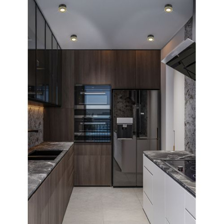 Светильник OL51 BK GX53 IP20 настен./потолочн. спот черн. Эра Б0059805