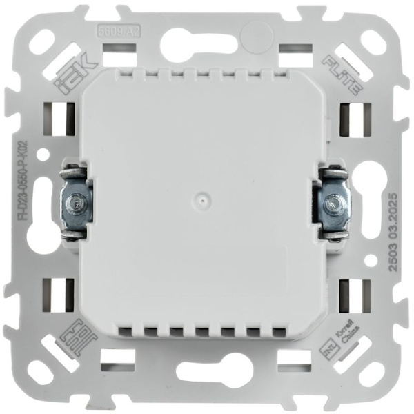 Светорегулятор проходной СП FLITE СС26-5-12-ФлЧ TRIAC 550Вт механизм черн. IEK FI-D23-0550-P-K02