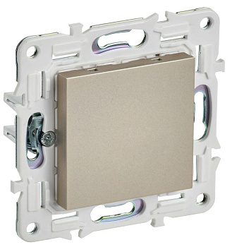 Заглушка с суппортом SKANDY SK-C01Sh шампань IEK SK-PL10-K37