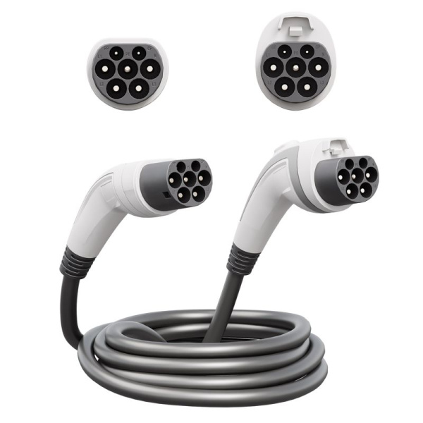 Кабель Type2-GB/T для подкл. к заряд. станции "EOS Charge" 3ф 5м DKC ECAC3P5MT2GBT