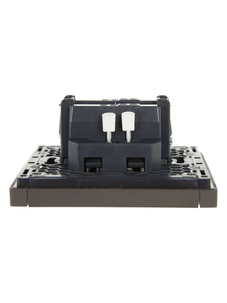 Выключатель 1-кл. СП FORTE&PIANO 10А FP302 с индикацией сер. IEK FP-V10-1-10-1-K03