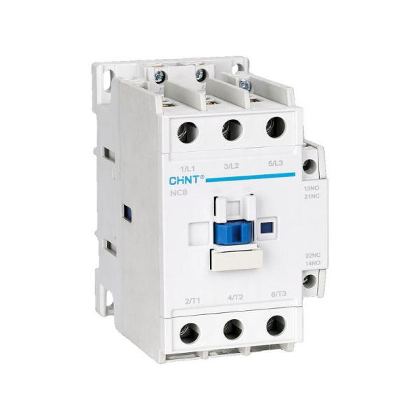Контактор NC8-50/W 3п 50А кат. 100-250В AC/DC 1НО+1НЗ (R) CHINT 506498