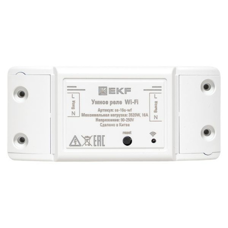 Реле Умное 16А PRO Wi-FI Connect EKF ss-16a-wf