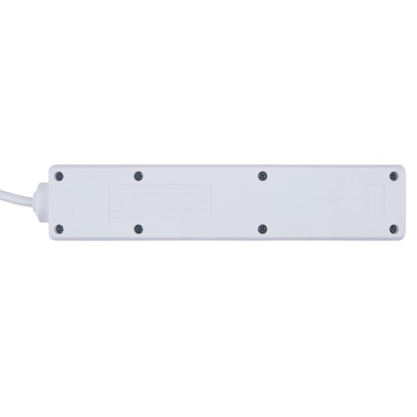 Удлинитель 4х1.5м с заземл. 16А Ultra S-GCU4-1.5B WHITE бел. Uniel UL-00010021