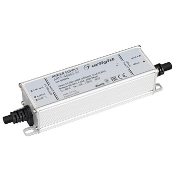 Блок питания ARPV-48060-A1 48В 1.25А 60Вт IP67 метал. Arlight 055095