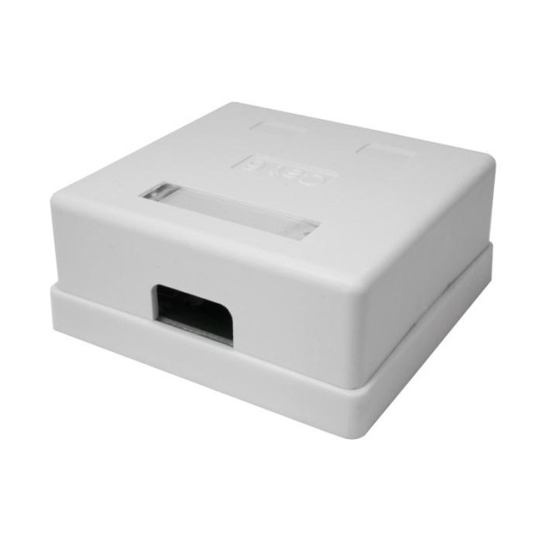 Розетка компьютерная 8P8C RJ-45 UTP кат.6 2 порта (DIY) SUPRLAN 10-0310-1