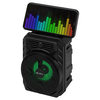 Колонка портативная BRW290 bluetooth беспроводная акустическая черн. Intro Б0057182
