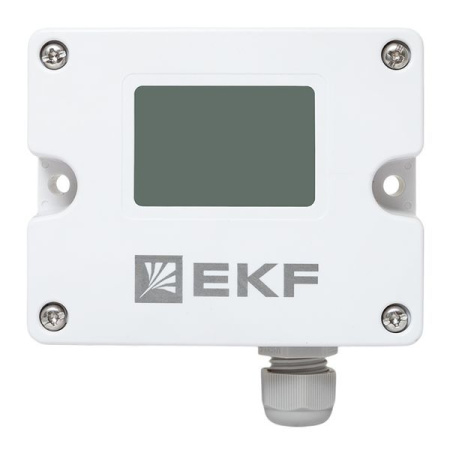 Преобразователь влажности и температуры канальный 0-10В EKF THT-102-V