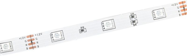 Лента светодиодная LED LSR-5050RGB30-7.2-IP20-12В (уп.5м) IEK LSR2-3-030-20-3-05