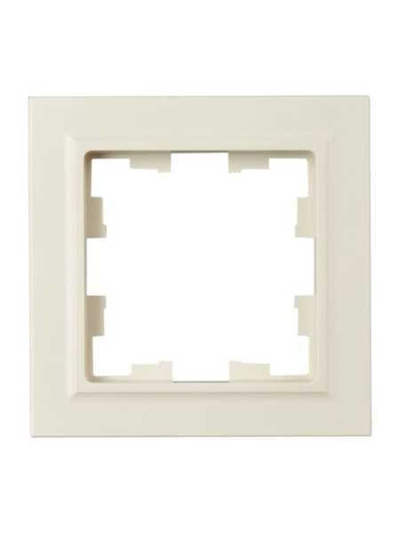 Рамка 1-м IP44 BRITE РУ-1-БрКр-44 беж. IEK BR-M12-44-K10