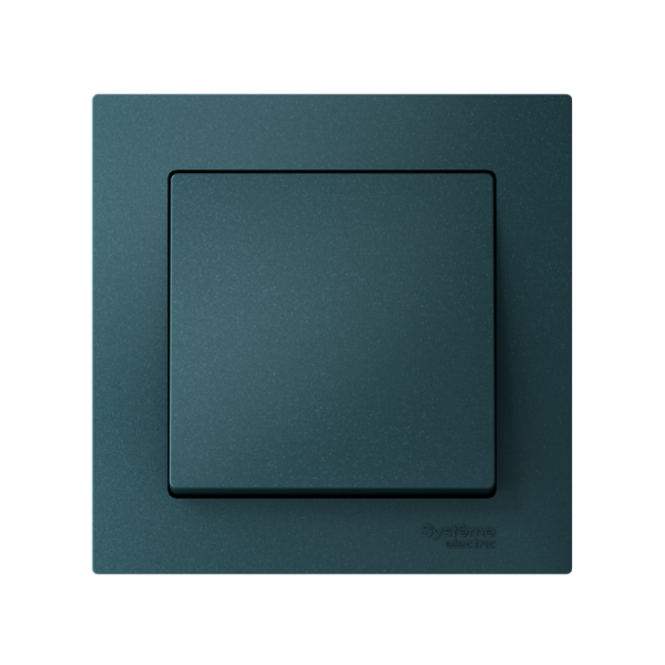 Выключатель 1-кл. СП AtlasDesign 10А IP20 (сх. 1) 10AX в сборе изумруд SE ATN000812