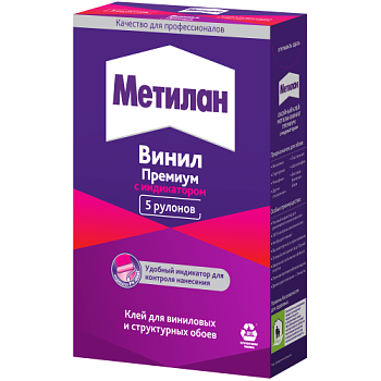 Клей обойный Метилан Винил Премиум 150г 1430090 Момент Б0025195