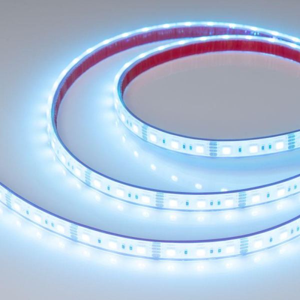 Лента светодиодная RTW-PFS-B60-13mm 12V RGB 14.4Вт/м IP68 5060 герметичная (уп.5м) Arlight 033790