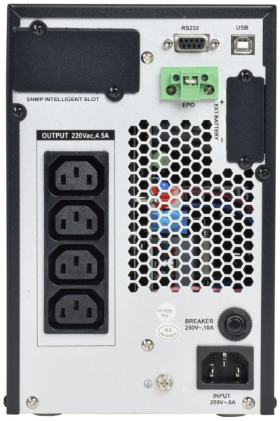 Источник бесперебойного питания ELECTRA OT 1кВ.А/1кВт LCD 36В DC без АКБ с регулир. ЗУ ITK EOT-0001KVA-1-L