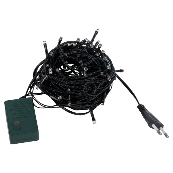 Гирлянда светодиодная ULD-S1000-100/DGA MULTI-2 IP20 10м 100 светодиодов; голуб. желт. зел. розов. свет; провод зел. Uniel UL-00012358