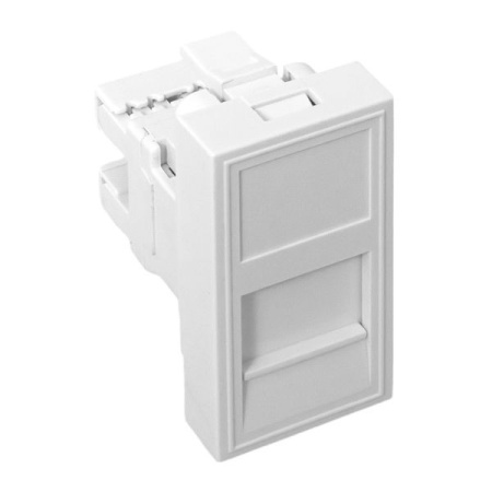 Розетка компьютерная 1мод. RJ45 кат.5E EKF E1MK015E-135-10