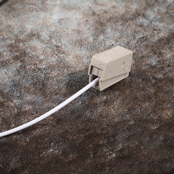 Клемма монтажная для подключения светильников PTC-2P 224-101 400В 24А 0.5-2.5кв.мм JazzWay 5051294