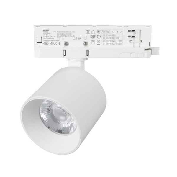 Светильник LGD-DYKE-4TR-R90-26W Day4000 WH 50 deg 230В 26Вт 4000К IP20 метал. Arlight 052287