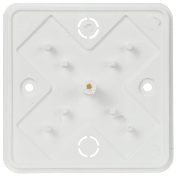 Коробка распаячная ОП КМ 75х75х28 бел. IEK UKO10-075-075-028-K01-E
