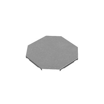 Крышка для ответвителя X-образ. осн.100 "ПЛЮС" KXDplus100 INOX304 КМ PL6573
