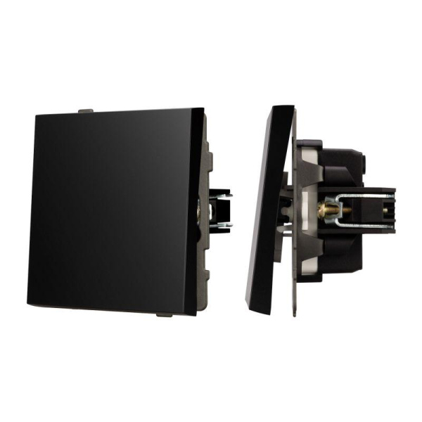 Выключатель непроходной 1-кл. SWT-TENDO-MK01-PL-BK 10А 230В механизм Arlight 054035