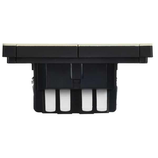 Выключатель проходной 2-кл. 1п 1мод. СП FORTE&PIANO FP807M 10А IP20 сл. кость IEK FP-V22-0-10-1-M-K41