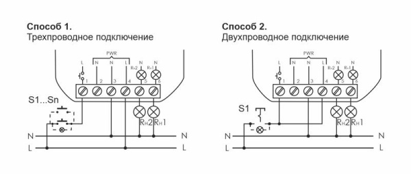Реле импульсное BIS-404 (управление двумя нагрузками; для установки в монтажную коробку 230В 2х5А 2х1Z IP40) F&F EA01.005.006