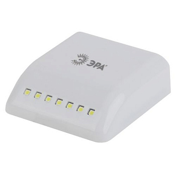 Фонарь SB-404 пушлайт-подсветка универс. в шкаф 7SMD LED сенсор 2хAAA блист. (10/120/2880) Эра Б0042658