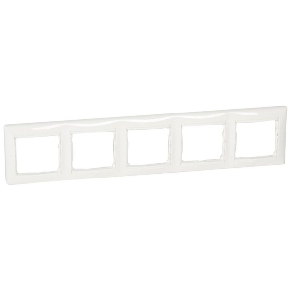 Рамка 5-м СП Valena IP20 горизонт. бел. (DIY-упак.) IEK 696744