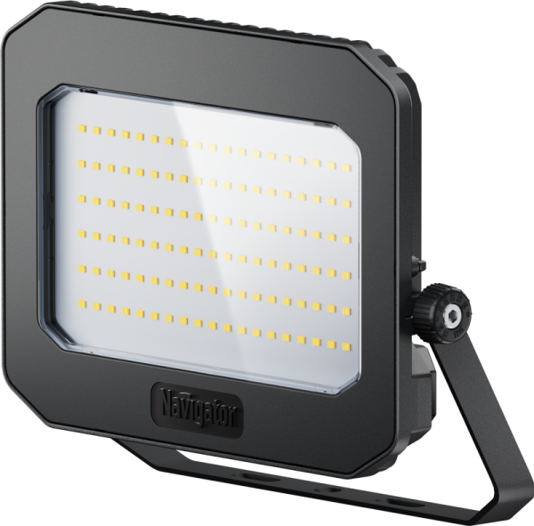 Прожектор светодиодный 95 640 NFL-04-100-6.5K-BL-D110-LED 100Вт 6500К IP65 12500лм черн. NAVIGATOR 95640