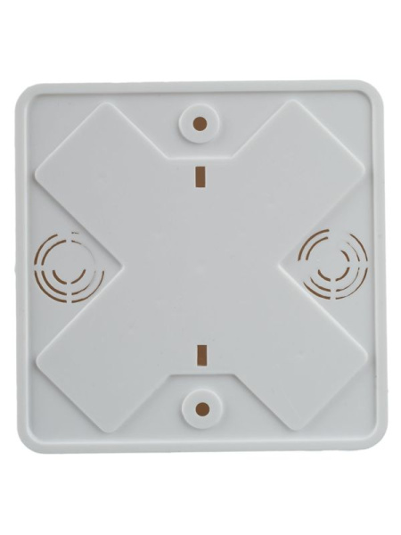 Коробка распаячная ОП КМ 100х100х29 бел. IEK UKO10-100-100-029-K01-E