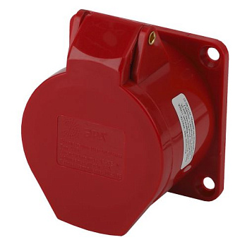Розетка стационарная внутр. 415 3Р+РЕ+N 16А 380В IP44 (20/120/1440) R(IN)-16-3P-PE-N-IP44 Эра Б0032869