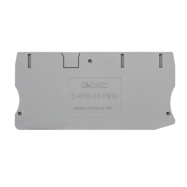 Изолятор торцевой для клеммы VPR-10-TWIN DKC D-VPR-10-TWIN