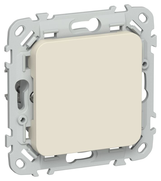 Заглушка СП FLITE ЗГ-ФлСл с суппортом механизм сливочный IEK FI-PL10-K86