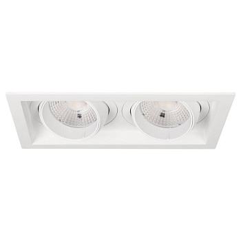Светильник MS-VORTEX-BUILT-S250x140-2x30W Day4000 WH-WH 50 deg 230В 2х30Вт 4000К IP20 метал. Arlight 042370