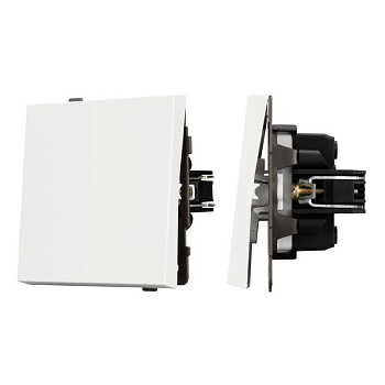 Выключатель проходной 1-кл. SWT-TENDO-MKP1-SFPL-WH 10А 230В механизм Arlight 054582