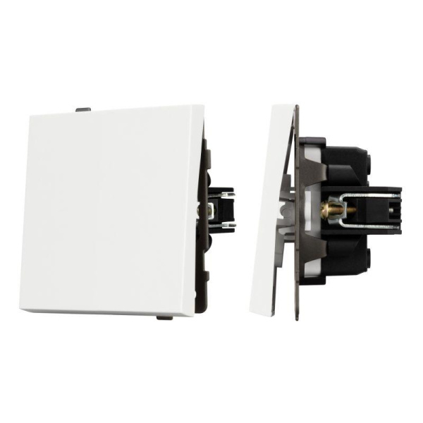 Выключатель проходной 1-кл. SWT-TENDO-MKP1-SFPL-WH 10А 230В механизм Arlight 054582