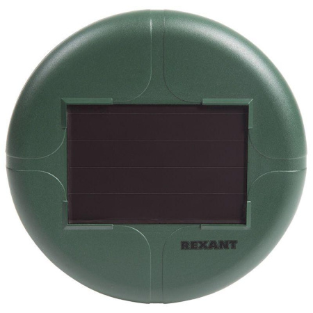 Отпугиватель змей ультразвуковой R30м солнечная батарея с подсветкой Rexant 71-0027