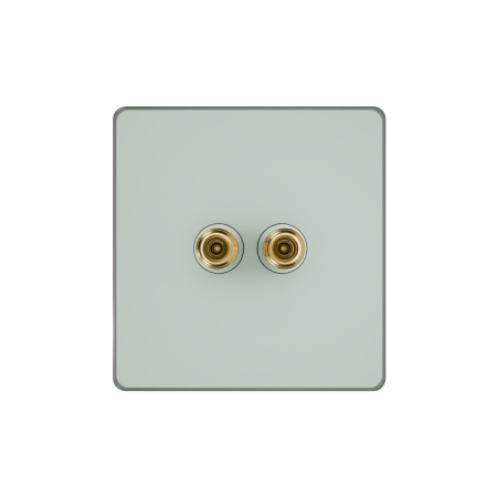 Розетка аудио СП Systeme Infinity IP20 таежное утро SE FSE000887