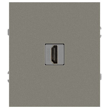 Розетка HDMI СП Arktik 16А IP20 250В титан 16-3114-07 Эра Б0070510