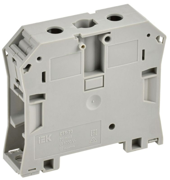 Колодка клеммная CTS ARMAFIX 70кв.мм сер. IEK YCT10-00-K03-070