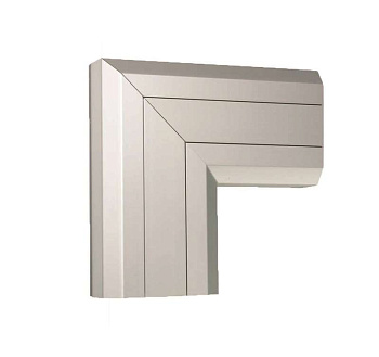 Угол плоский (вверх) для ТК01103-8 алюм. Simon Connect TKA011110-8