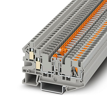 Клемма с ножевыми размыкателями PTU 4-TWIN-MT СТЭЗ 1157696